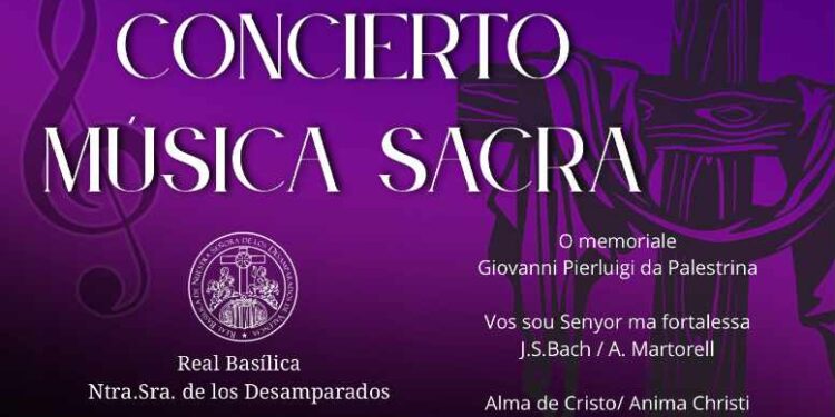Concierto de música sacra, este sábado, en la Basílica de la Virgen a cargo del "Cor Mare de Déu"