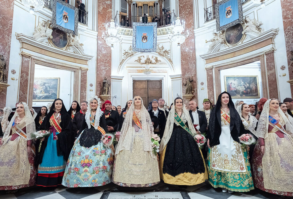 ofrenda fallera mayor 5