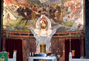 Alcoy inicia un Año Jubilar extraordinario para conmemorar el 750 aniversario del patronazgo de San Jorge 3 Iglesia Sant Jordi 1jpg