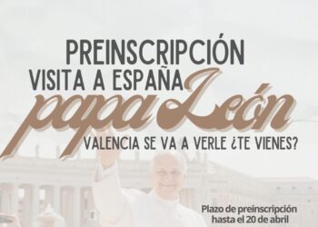 La Delegación de Infancia y Juventud del Arzobispado de Valencia organiza el viaje al encuentro con el Papa en Madrid