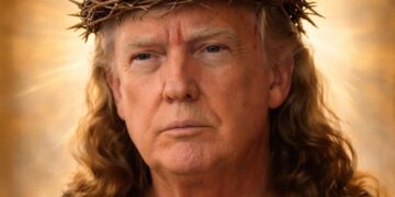 San Donald Trump baja de la Cruz (porque se quedó sin likes) por meterse con el Papa y el Vaticano