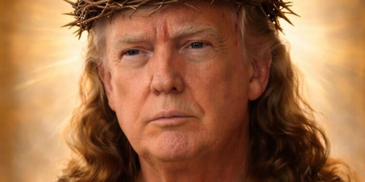 San Donald Trump baja de la Cruz (porque se quedó sin likes) por meterse con el Papa y el Vaticano 1 San Donald Trump baja de la Cruz (porque se quedó sin likes) por meterse con el Papa y el Vaticano
