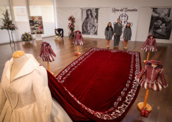 Mª Inmaculada Puchades desvela la "obra de arte" que lucirá como Reina del Encuentro en Torrent