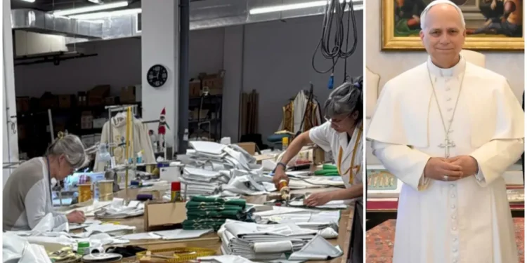 El taller aragonés que viste al Papa León XIV en su visita a España