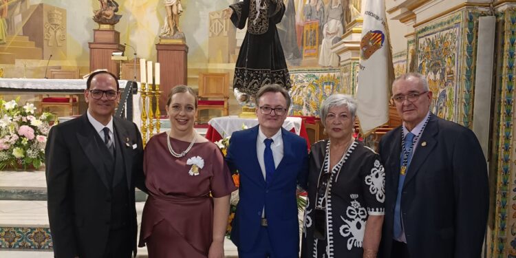 Nombramiento de la clavariesa Mayor de las Fiestas del Beato Gaspar Bono celebradas por l’Associació Penya El Clau