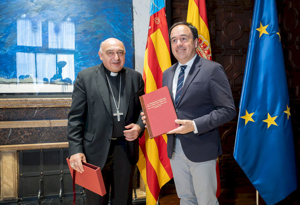 El Arzobispo de Valencia se reúne con el President de la Generalitat 2 audiencia president generalitat perez llorca enrique benavent vgutierrezVLC 20260527 24 web 1