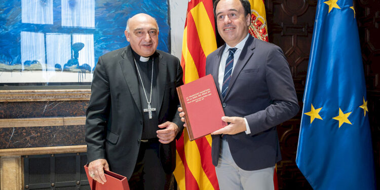 El Arzobispo de Valencia se reúne con el President de la Generalitat 1 El Arzobispo de Valencia se reúne con el President de la Generalitat