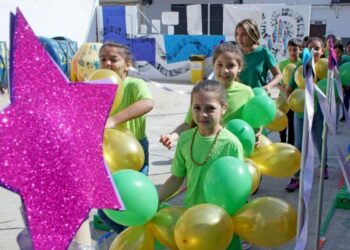 IV Fiesta del sueño en el Colegio Santiago Apóstol del Cabanyal en Valencia