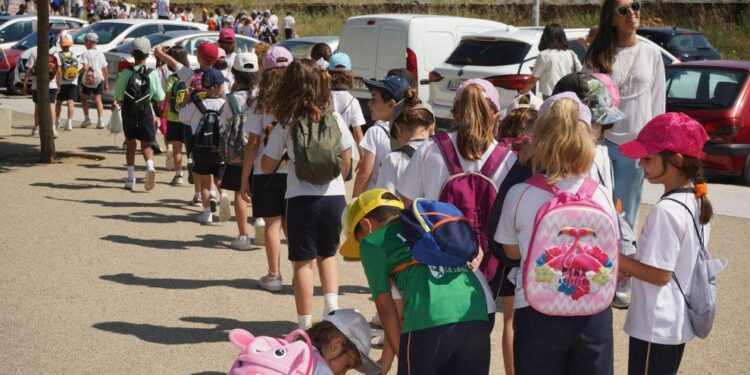 Escuelas Católicas de León cierra el curso con una marcha a favor de Cáritas 1 Escuelas Católicas de León cierra el curso con una marcha a favor de Cáritas