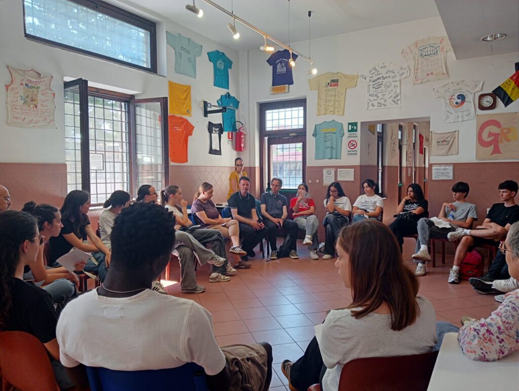 Campamento juvenil organizado por Cáritas Roma para estudiantes de secundaria 5 723767953 1518131037021833 3034923805446947956 n
