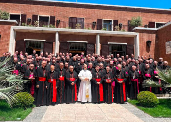 El Papa se reune con los Obispos Españoles en la CEE