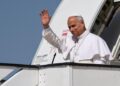 El Papa León XIV llega a Tenerife en la última etapa de su visita a Canarias