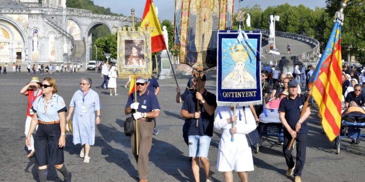 Peregrinación diocesana a Lourdes de más de mil valencianos