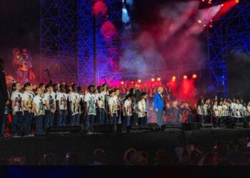 Castel Gandolfo alza la voz por la paz con el Papa, Andrea Bocelli y 160 jóvenes del coro ABF Voices