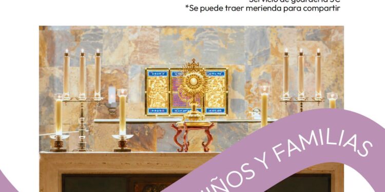 La Parroquia San Josemaría de Valencia convoca una Adoración Eucarística para niños y familias 1 La Parroquia San Josemaría de Valencia convoca una Adoración Eucarística para niños y familias