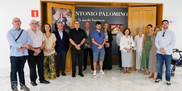 La Archicofradía de los Desamparados rinde homenaje a Antonio Palomino en el 325 aniversario de los frescos de la Basílica de Valencia