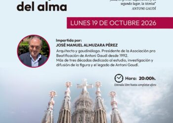 Conferencia sobre la dimensión espiritual y humana de Gaudí en la Parroquia San Josemaría Escrivá de Valencia