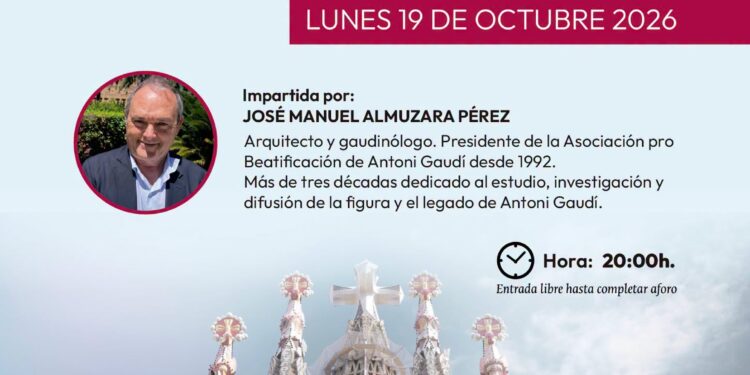 Conferencia sobre la dimensión espiritual y humana de Gaudí en la Parroquia San Josemaría Escrivá de Valencia
