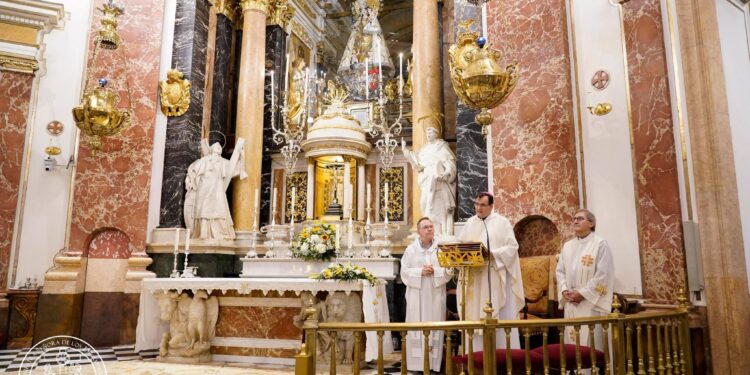 La Real Basílica acoge la Misa por el Trabajo Decente en el marco de la Jornada Mundial impulsada por diversas organizaciones eclesiales