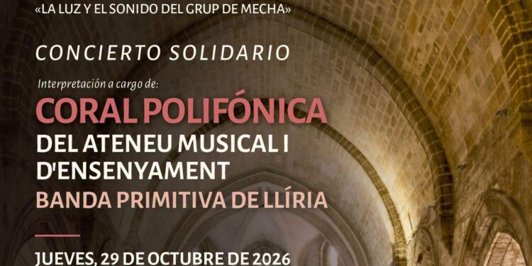 San Juan del Hospital en Valencia acoge un concierto coral solidario 1 San Juan del Hospital acoge un concierto coral solidario dentro del ciclo «La luz y el sonido del Grup de Mecha»