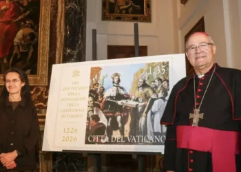 El Vaticano inmortaliza el VIII Centenario de la Catedral de Toledo con la emisión de un sello conmemorativo
