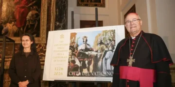 El Vaticano inmortaliza el VIII Centenario de la Catedral de Toledo con la emisión de un sello conmemorativo
