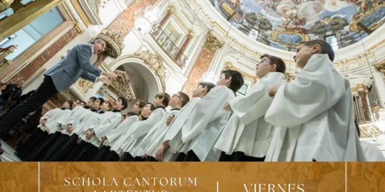 Concierto de la Escolanía en el 325 Aniversario de la pintura de Palomino