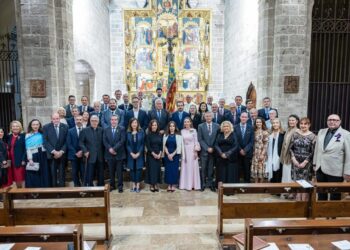 El Monasterio del Puig (Valencia) acoge el tradicional Te Deum de Lo Rat Penat